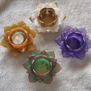 Bougeoir fleur de lotus