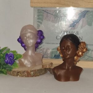 Vénus chignon floral