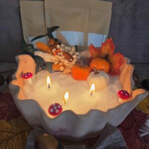 centre de table automnale