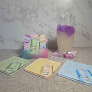 Ensemble dessous de verres