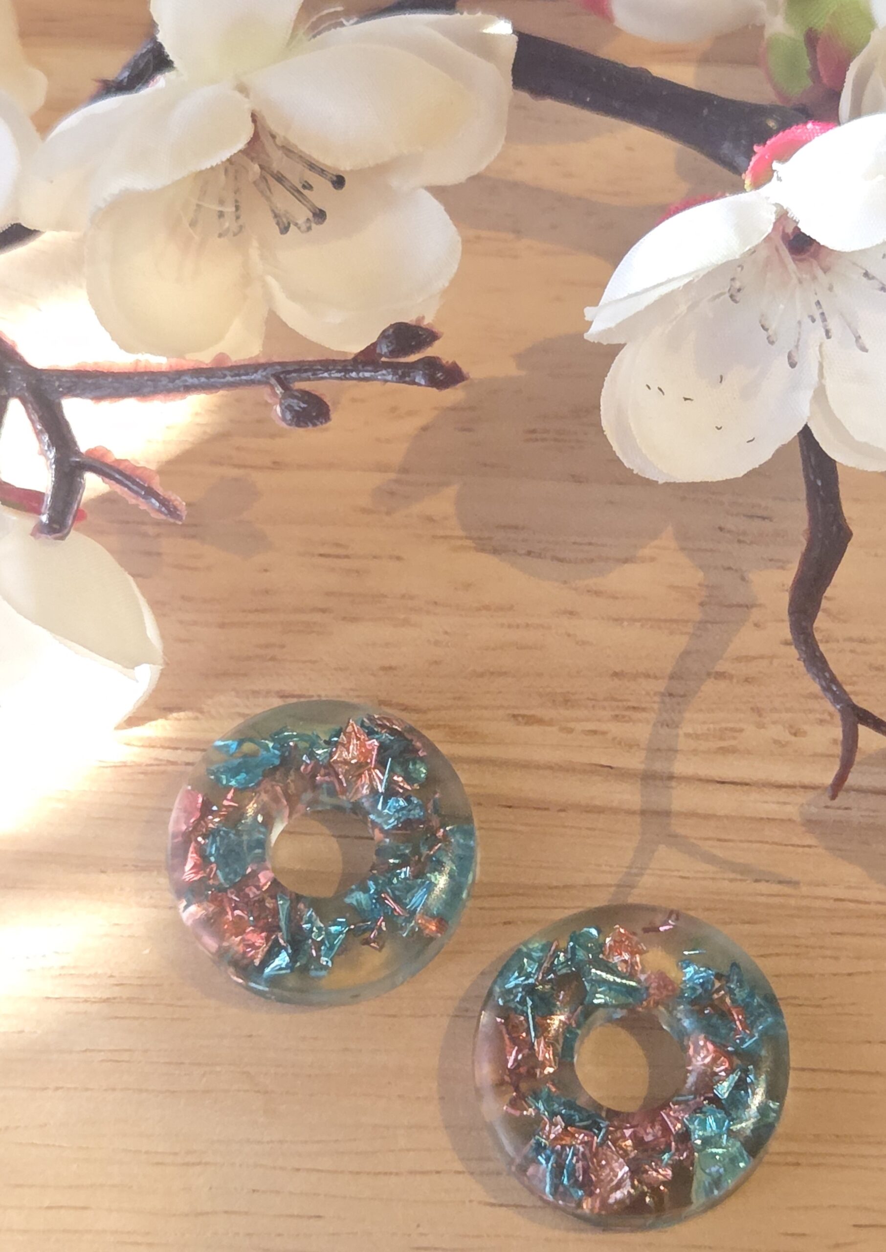 Pampilles interchangeables Donuts - résine époxy – Image 3