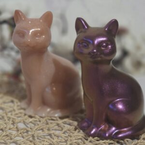 Kira Neko figurine chat en résine époxy
