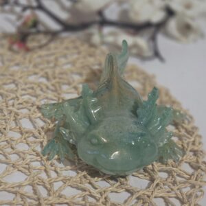 Mizu Axo figurine axolotl kawaii en résine époxy